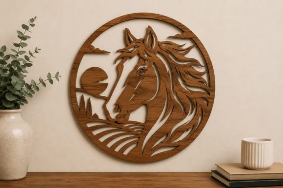 Download Horse Wall Art SVG Laser Cut File - Wall art Collection