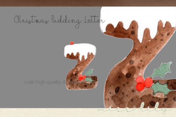 Download Christmas Pudding Letter Z - Premium Resources