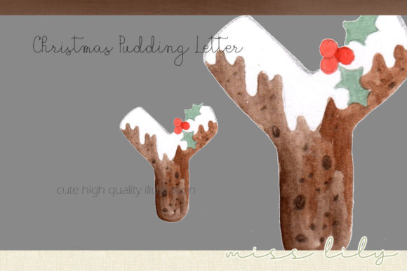 Download Christmas Pudding Letter Y - Premium Resources