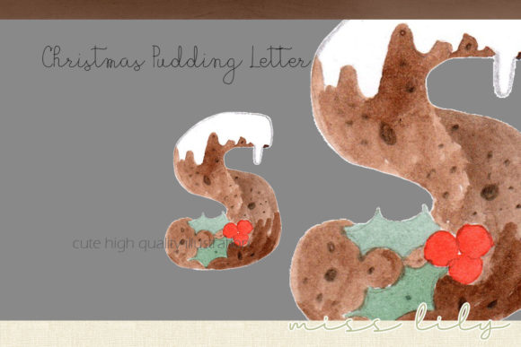 Download Christmas Pudding Letter S - Premium Bundle